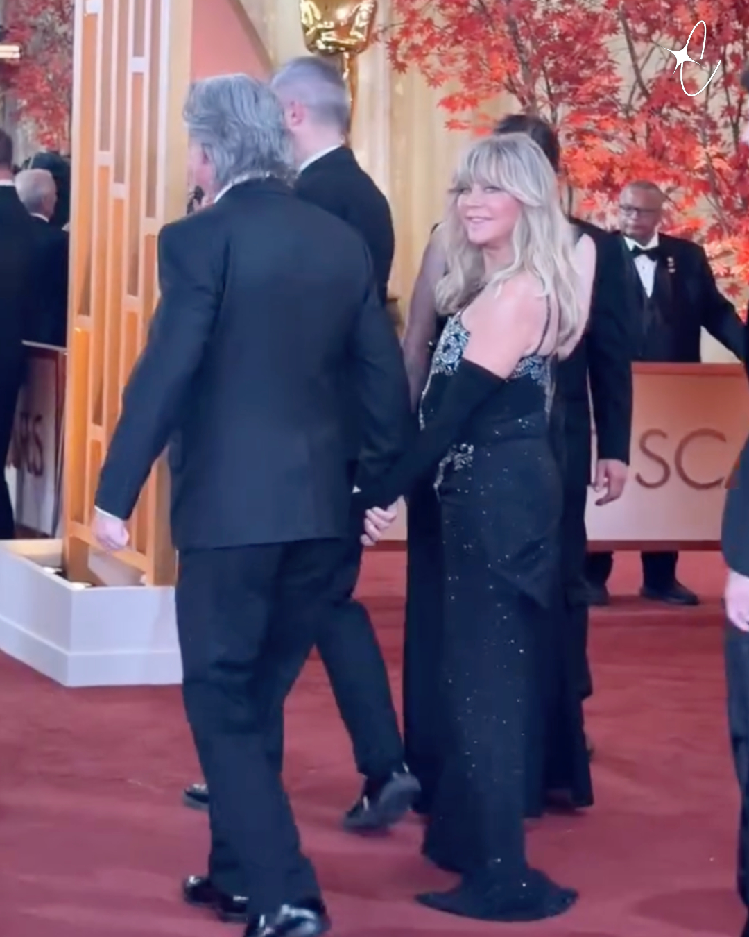 Goldie Hawn and Kurt Russell attend the 98th Oscars at Dolby Theatre on March 15, 2026, in Hollywood, California | Source: Instagram/goodmorningamerica
