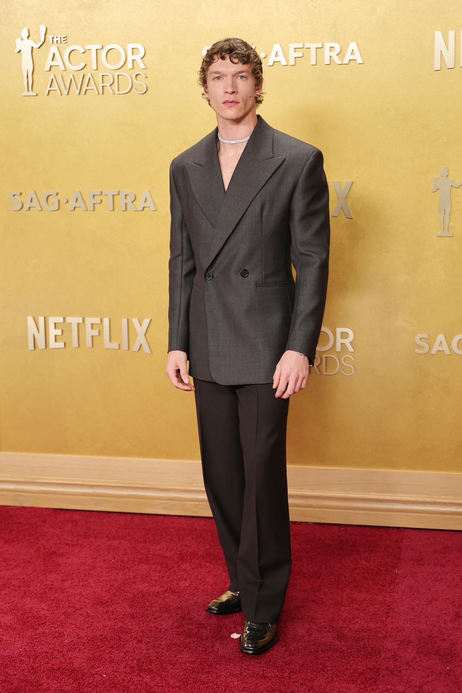 Connor Storrie is seen during arrivals for the 32nd Annual Actor Awards in Los Angeles | Source: Getty Images