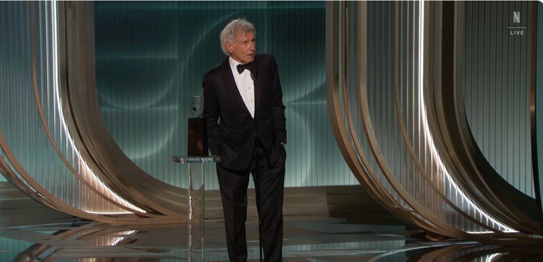 Harrison Ford talks about his struggles before achieving fame as an actor. | Source: YouTube/Netflix