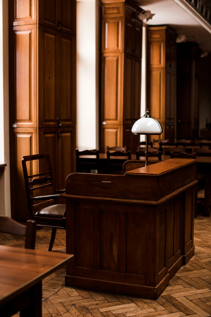 The interior of a courtroom | Source: Unsplash