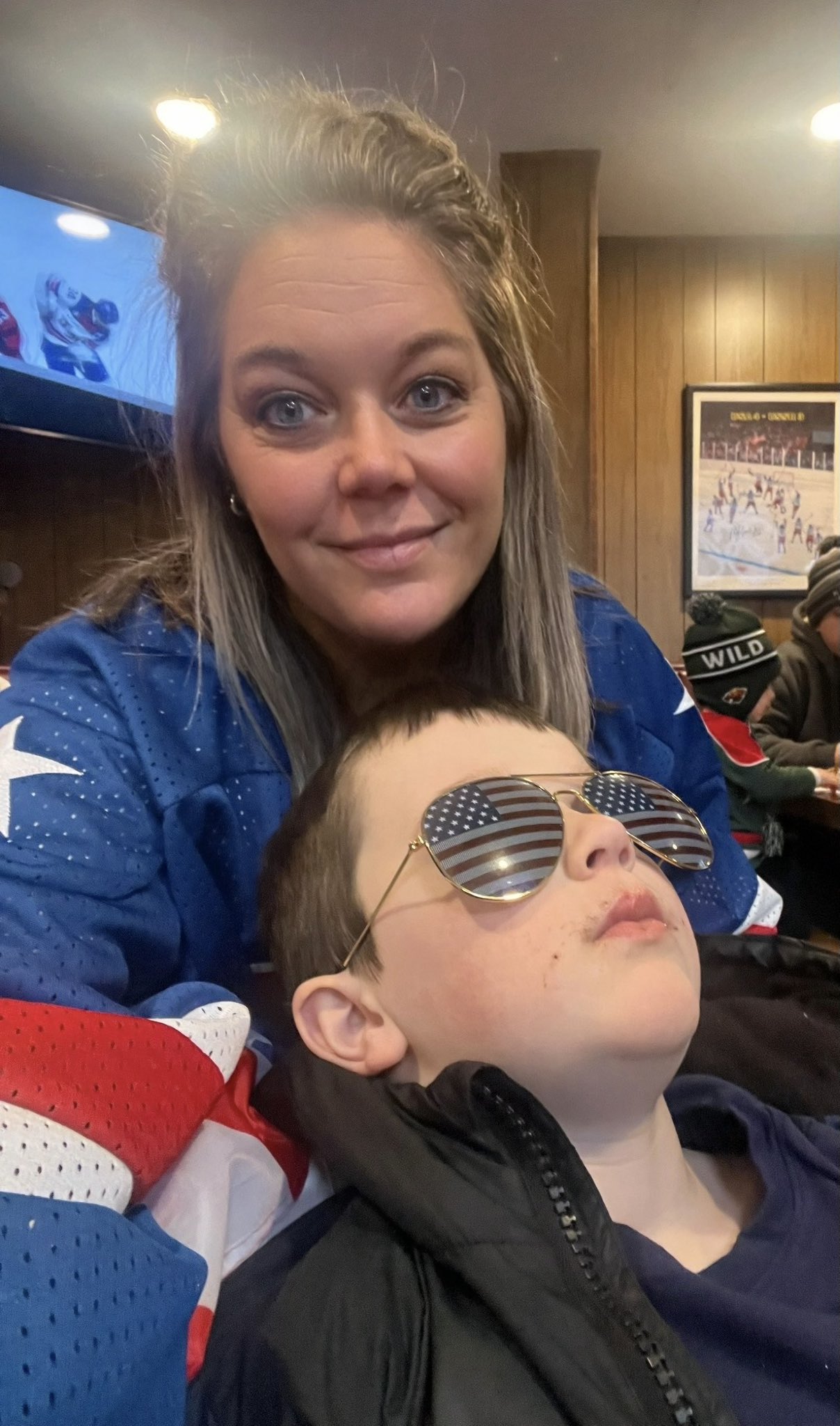 Jessi Pierce is pictured with one of her children, dated February 22, 2026 | Source: X/jessi_pierce