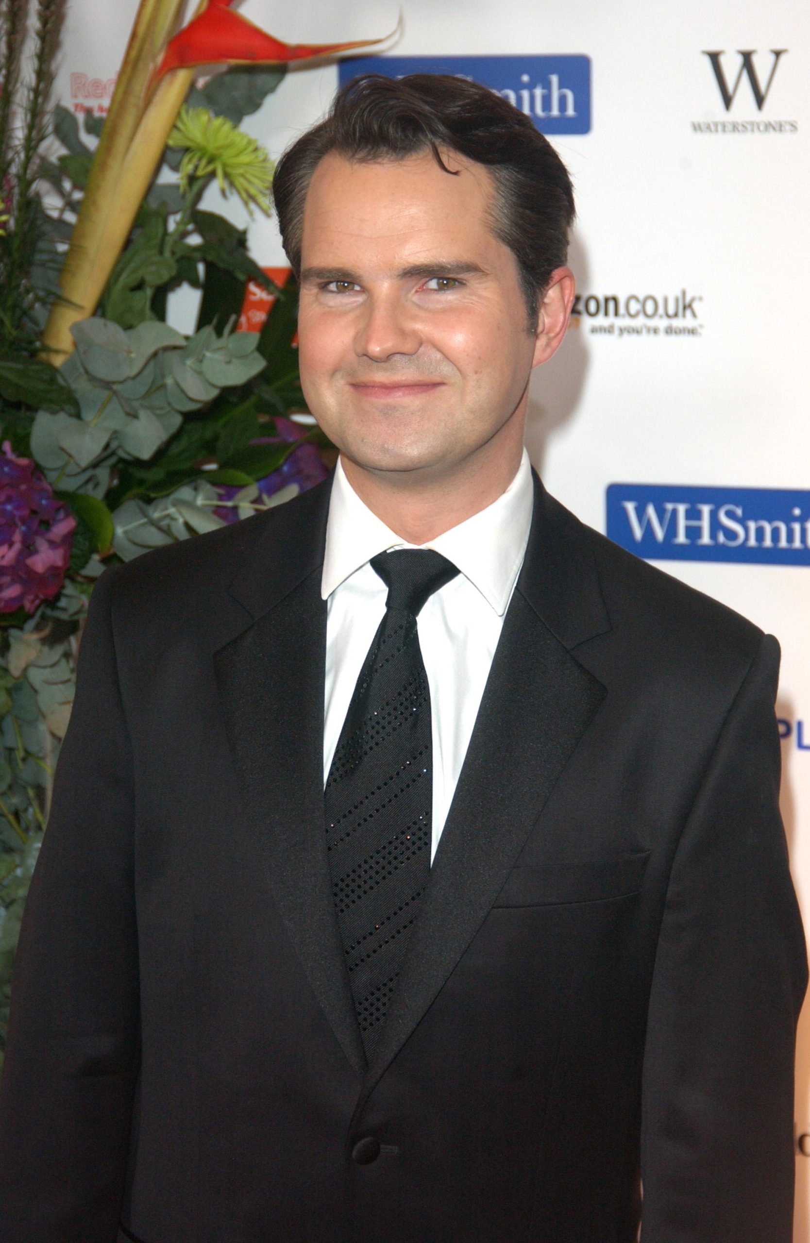 Jimmy Carr arrives at the British Book Awards at Grosvenor House Hotel on 29 March 2006 in London, England. | Source: Getty Images