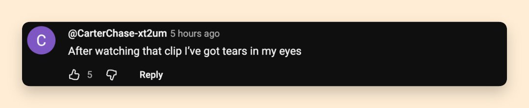 A netizen's reaction to the preview of Hoda Kotb's interview with Savannah Guthrie | Source: Youtube/TODAY