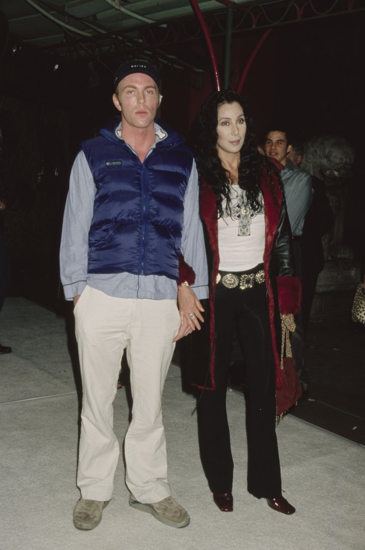 Elijah Blue Allman and Cher at the premiere of