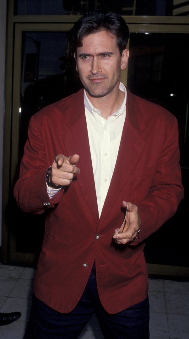 Bruce Campbell attends the premiere of 