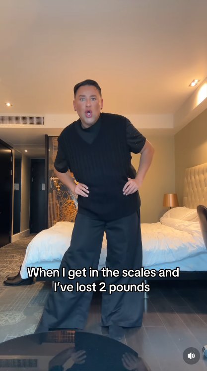 A screengrab of David Potss' video, posted 4 March 2026. | Source: Instagram/davidpottsx