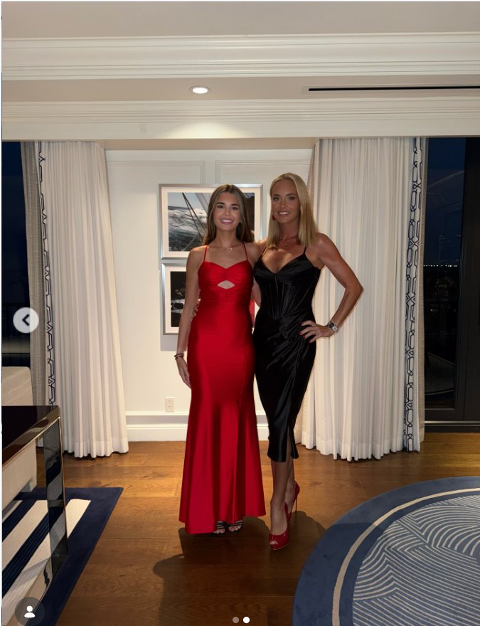 Kai and Vanessa Trump, from a post dated January 15, 2026. | Source: Instagram/kaitrumpgolfer