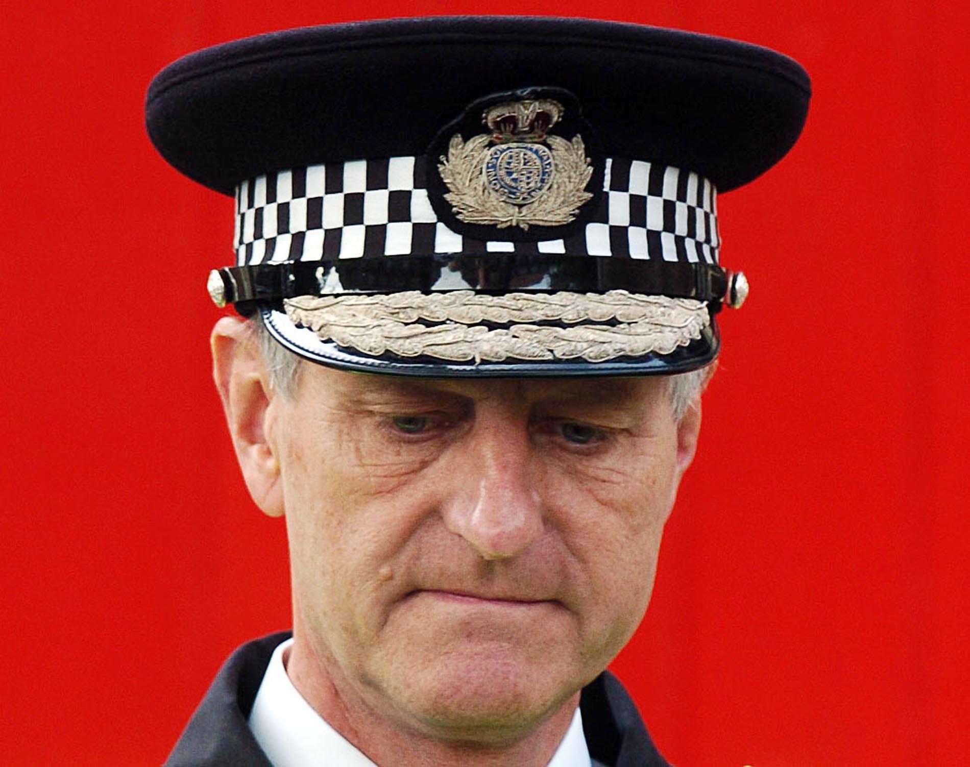 The Chief Constable of Humberside Police, David Westwood, who was criticised in the Bichard report on the vetting of killer Ian Huntley, photographed on July 2, 2004. | Source: Getty Images