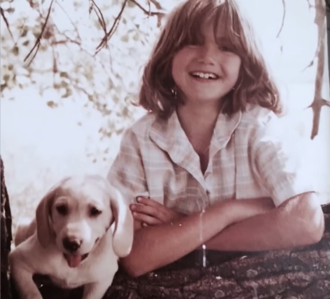 Kristi Noem as a child, from news report dated June 2, 2022 | Source: YouTube/CBN News
