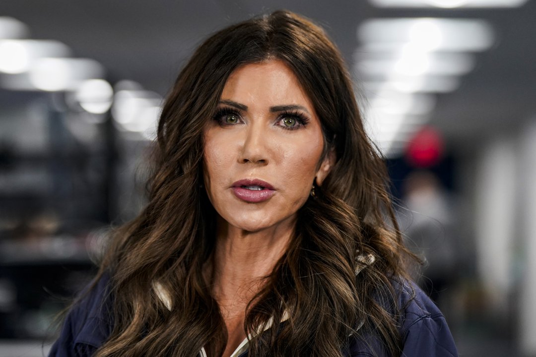 Secretary Kristi Noem speaks during a news conference at the FEMA National Response Coordination Center on January 24, 2026, in Washington, D.C. | Source: Getty Images