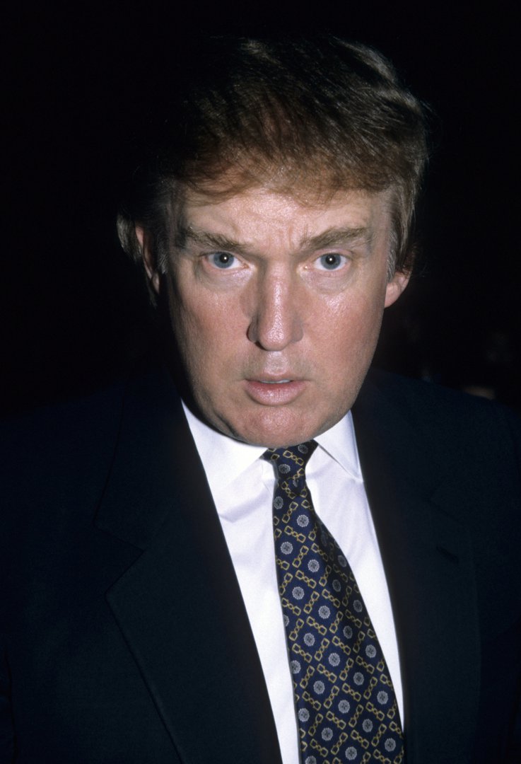 Donald Trump at the Marc Jabobs fashion show on 18 April 1997 in New York. | Source: Getty Images