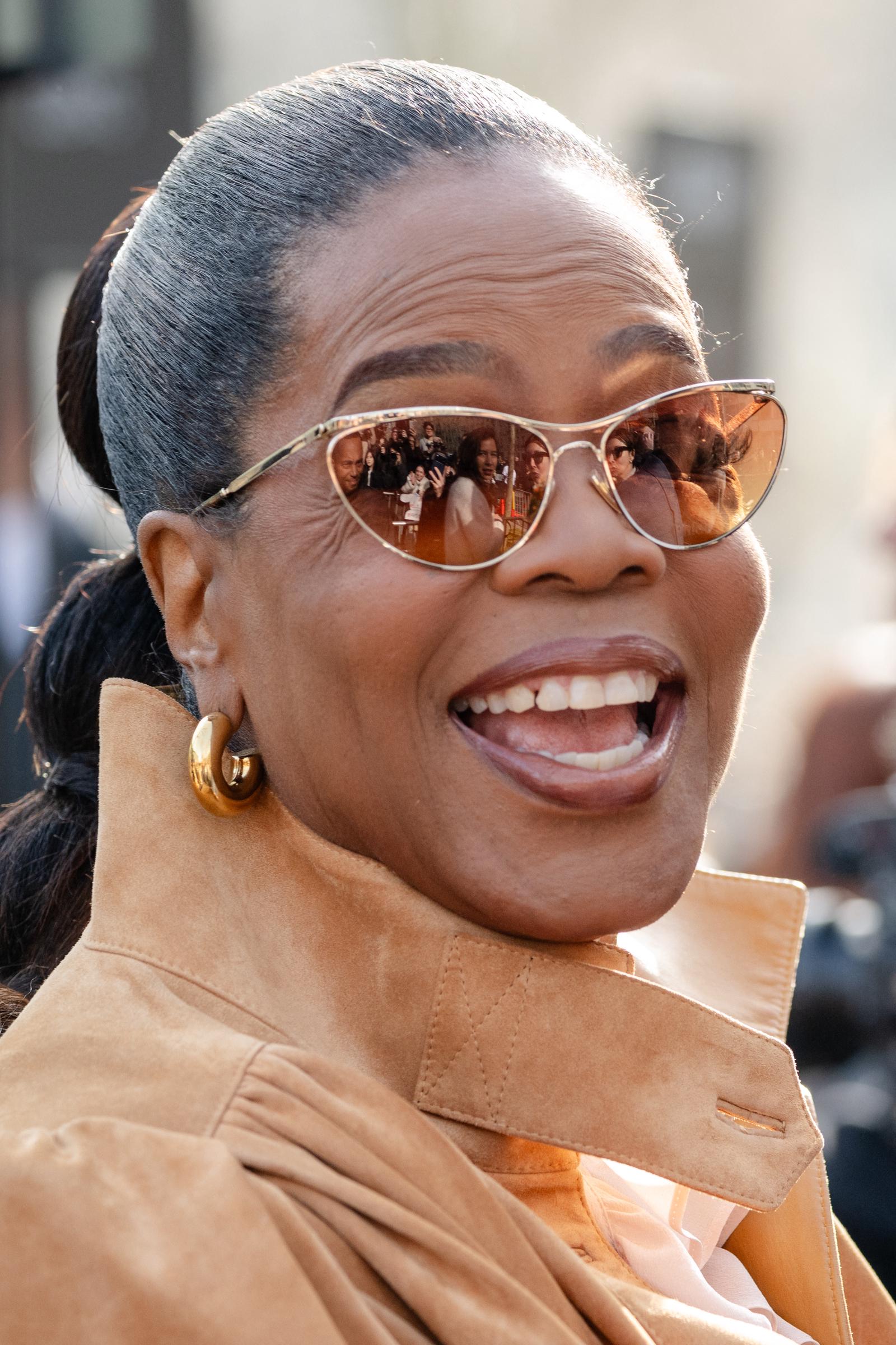 Oprah Winfrey attends the Chlo&eacute; Womenswear Fall/Winter 2026-2027 show as part of Paris Fashion Week on March 5, 2026, in Paris, France | Source: Getty Images
