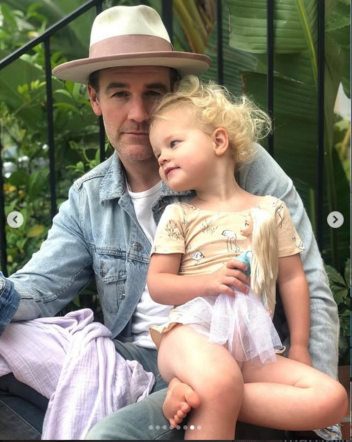 James and Emilia Van Der Beek, from a post dated March 24, 2024 | Source: Instagram/vanderjames