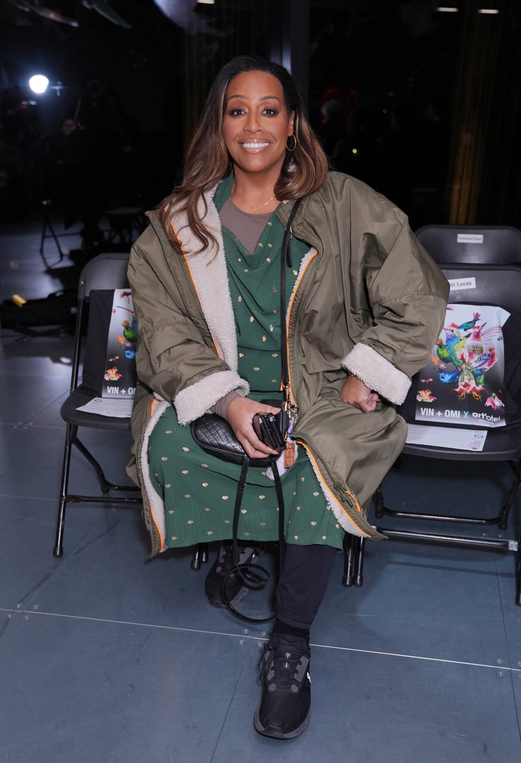 Alison Hammond attends the Vin+Omi show at The Art'otel in Hoxton during London Fashion Week on 17 February 2026. | Source: Getty Images