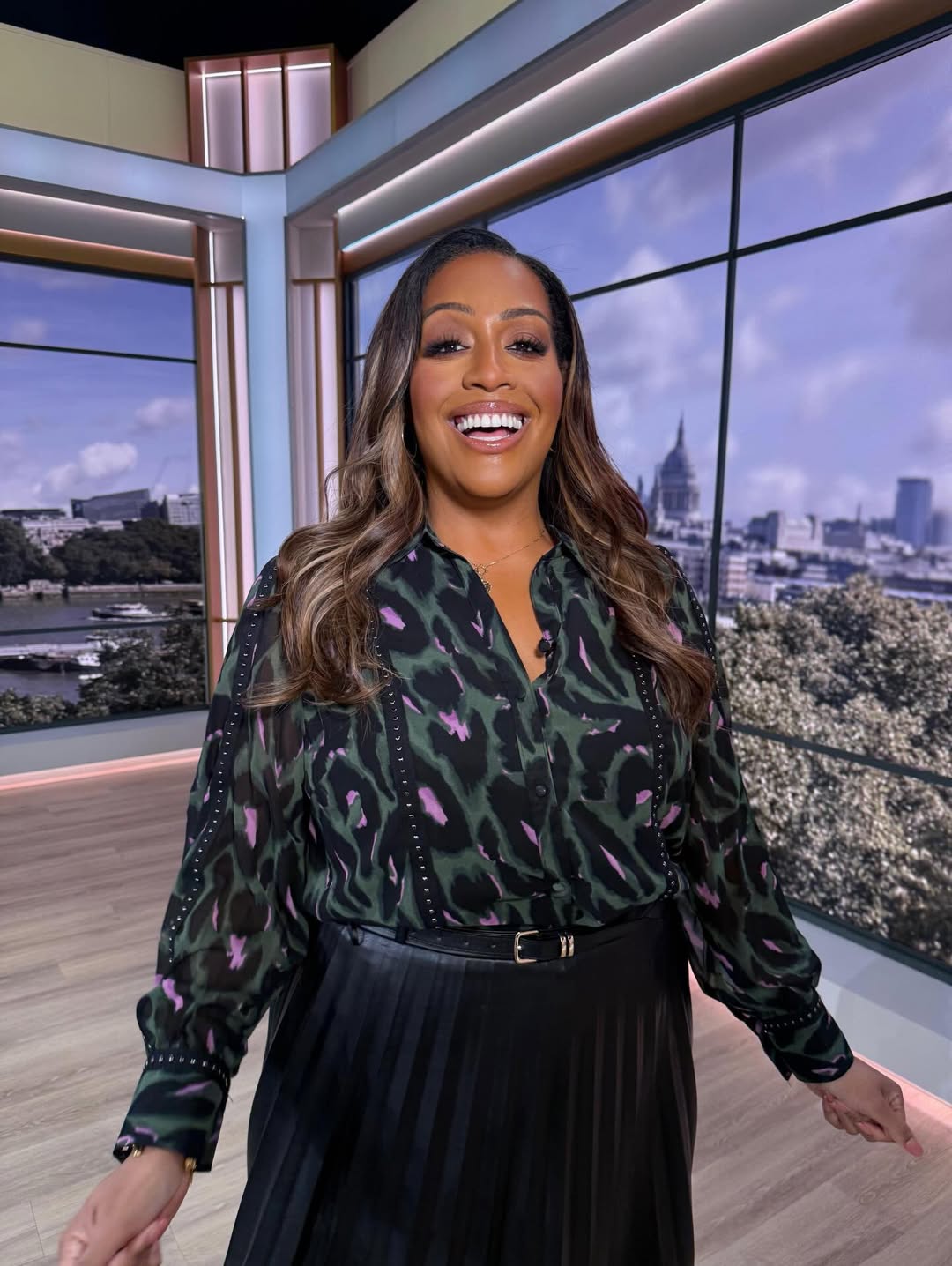 Alison Hammond poses for a photo posted on 19 January 2026. | Source: Instagram/alisonhammond55