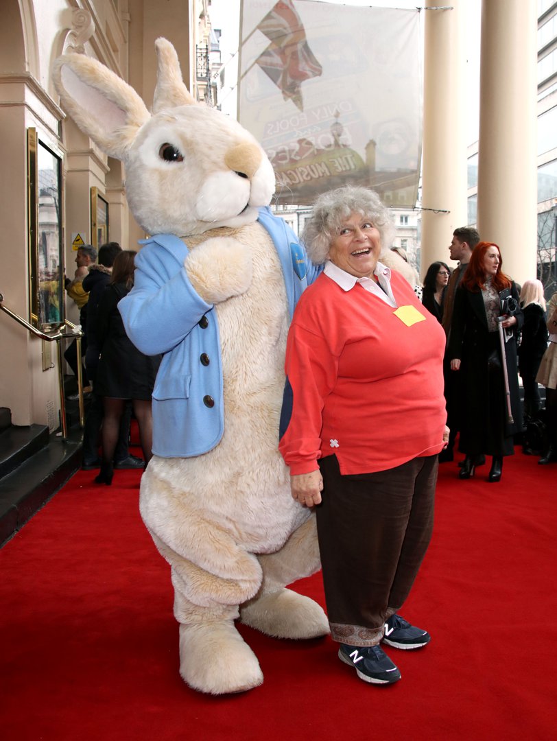 Miriam Margolyes at the 