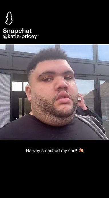 A screengrab of Katie Price's video, posted on 11 March 2026. | Source: Snapchat/Katie Price