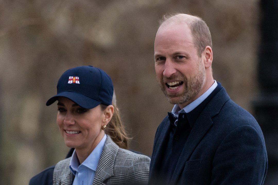 Catherine, Princess of Wales and William, Prince of Wales leave RNLI Tower Lifeboat Station after a visit coinciding with 25th anniversary of RNLI Lifeguards on 12 March 2026 in London, United Kingdom. | Source: Getty Images