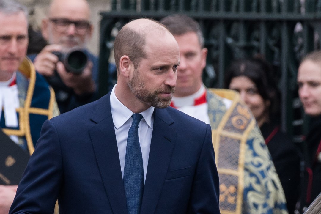 Prince William leaving the Commonwealth Day Service at Westminster Abbey on 9 March 2026 in London, England. | Source: Getty Images