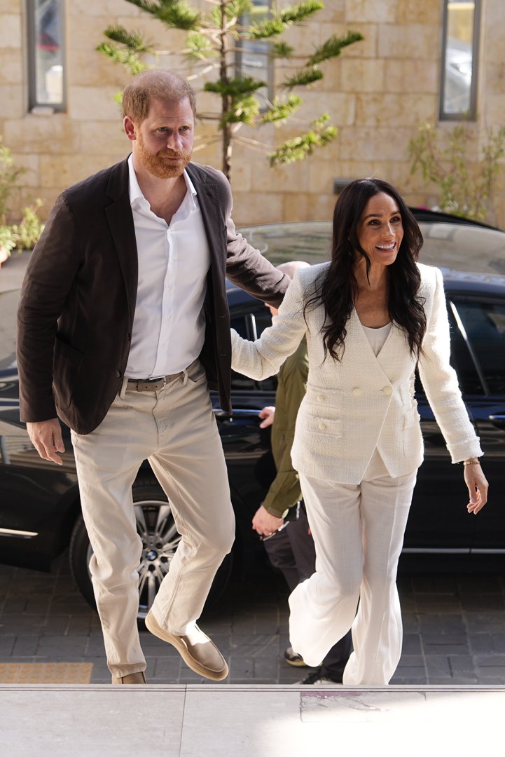 The Duke and Duchess of Sussex attend a World Health Organisation roundtable with key donors and humanitarian partners on 25 February 2026 in Amman, Jordan. | Source: Getty Images