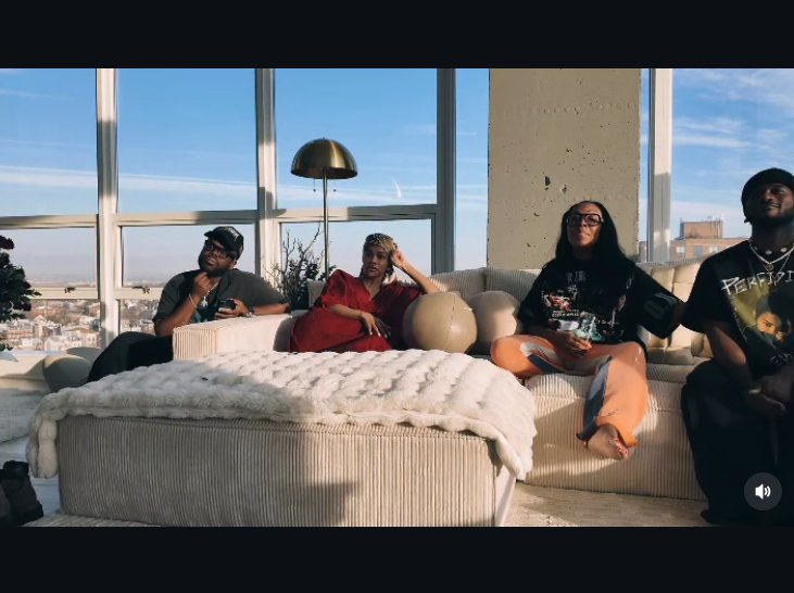 Teyana Taylor watches the Oscar nominations announcement with close companions | Source: Instagram/teyanataylor