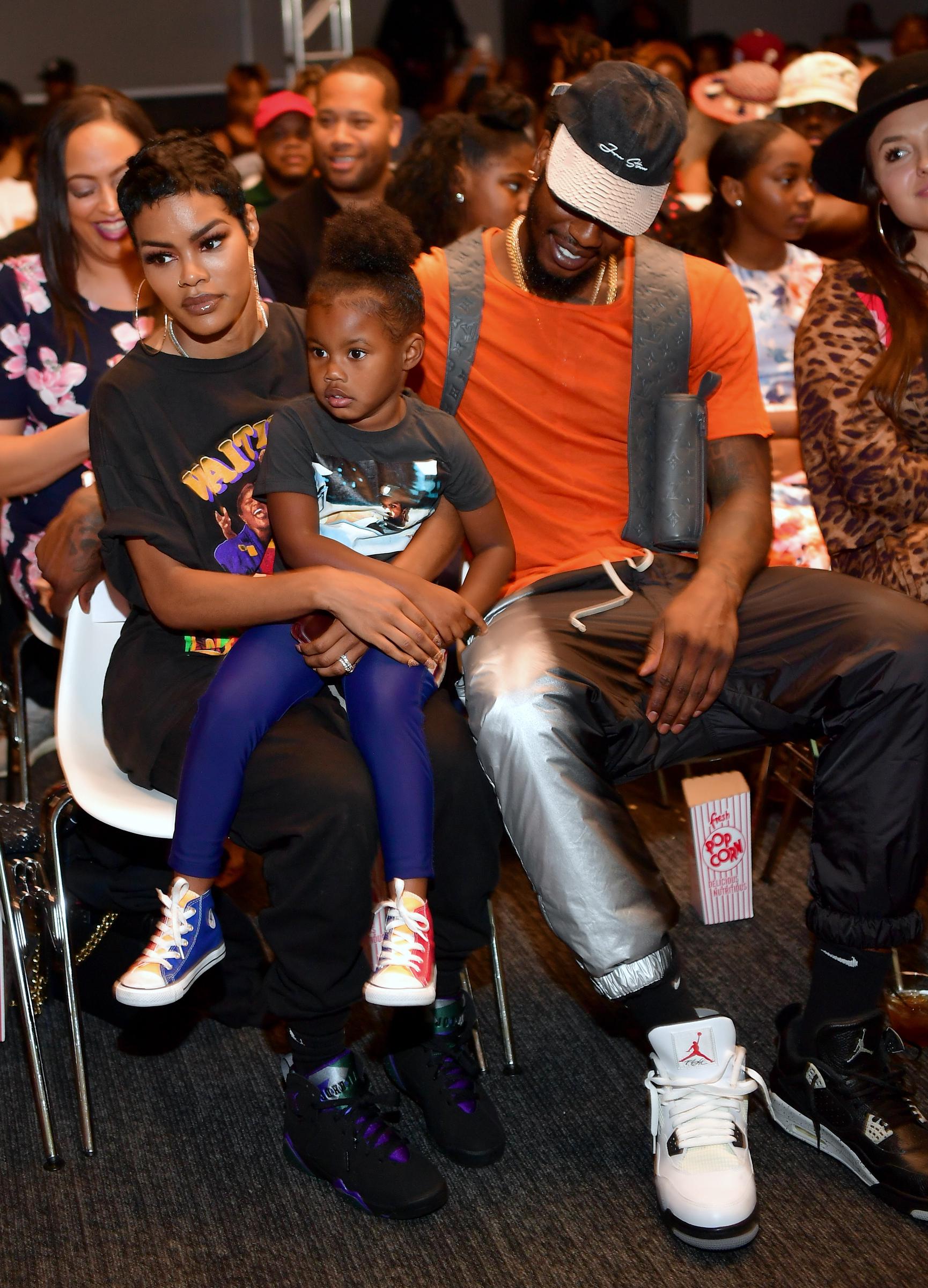 Teyana Taylor, Iman Shumpert and Iman 