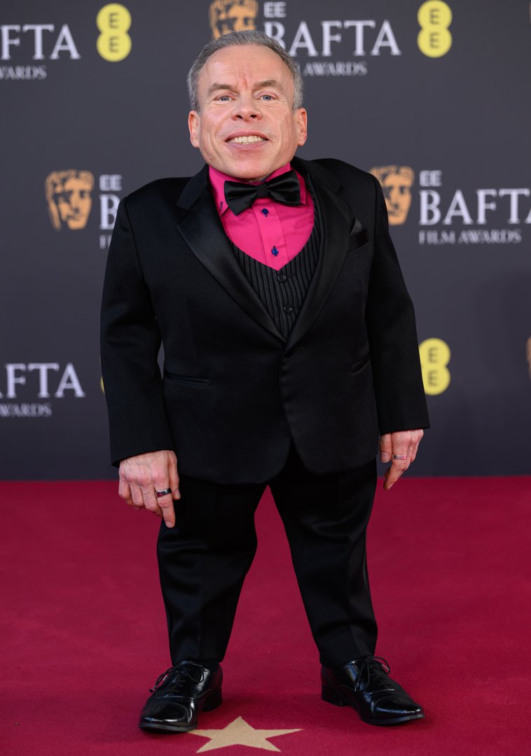 Warwick Davis attends the 2026 EE BAFTA Film Awards at The Royal Festival Hall on 22 February 2026 in London, England. | Source: Getty Images