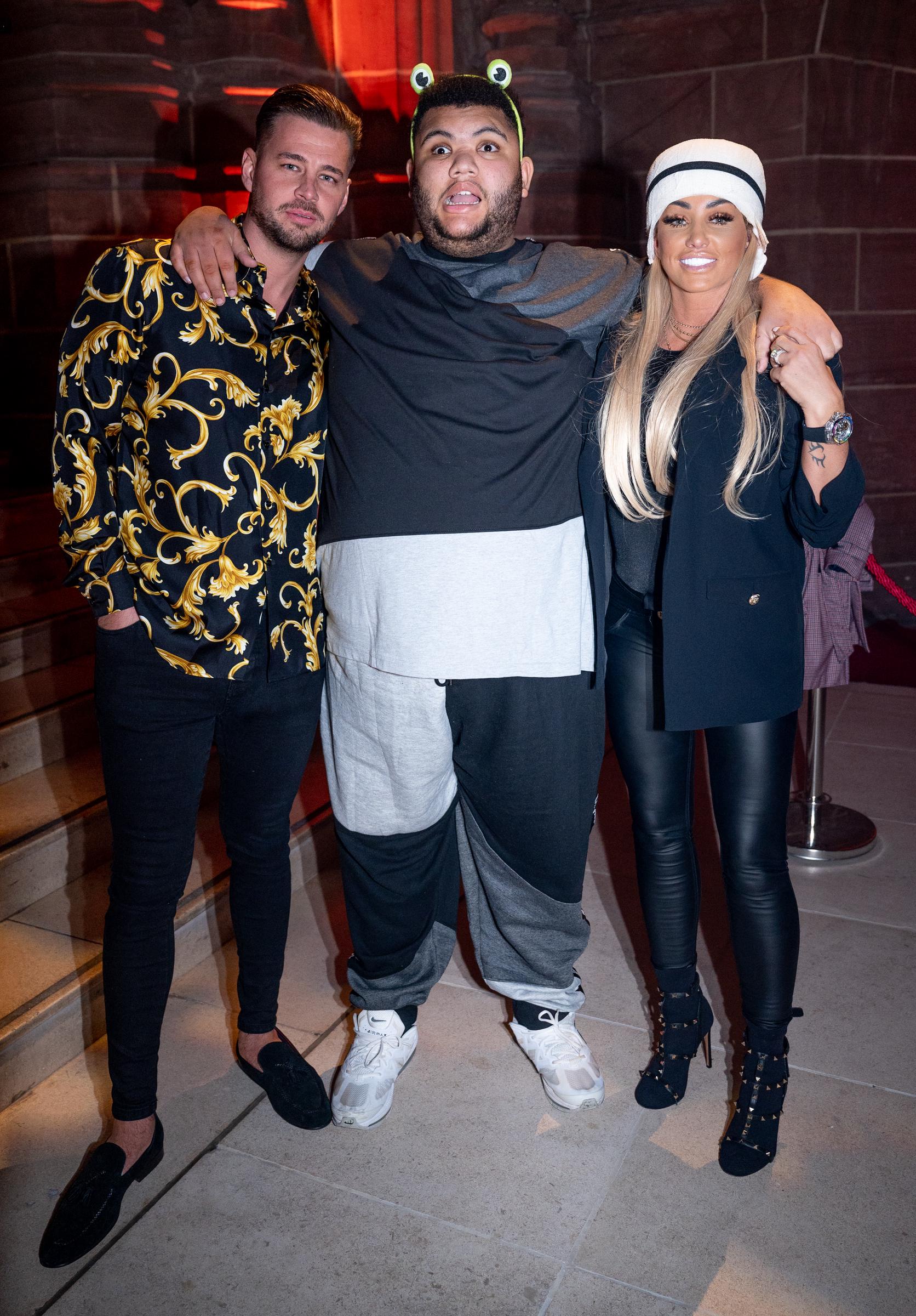 Carl Woods with Harvey and Katie Price at the National Diversity Awards on 4 February 2022 in Liverpool, England. | Source: Getty Images
