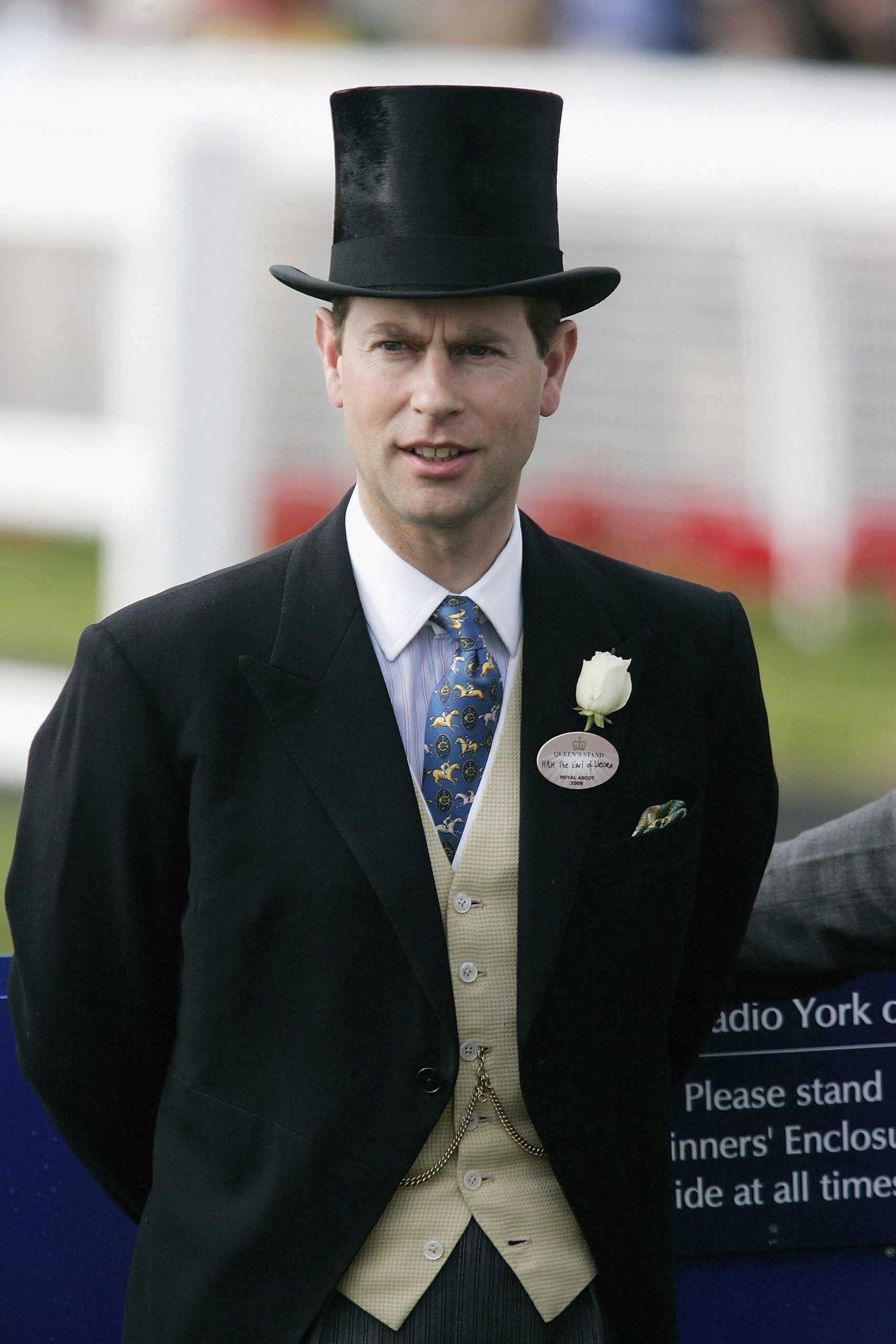 Prince Edward during Day 2 of Royal Ascot 2005 on June 15 in England. | Source: Getty Images