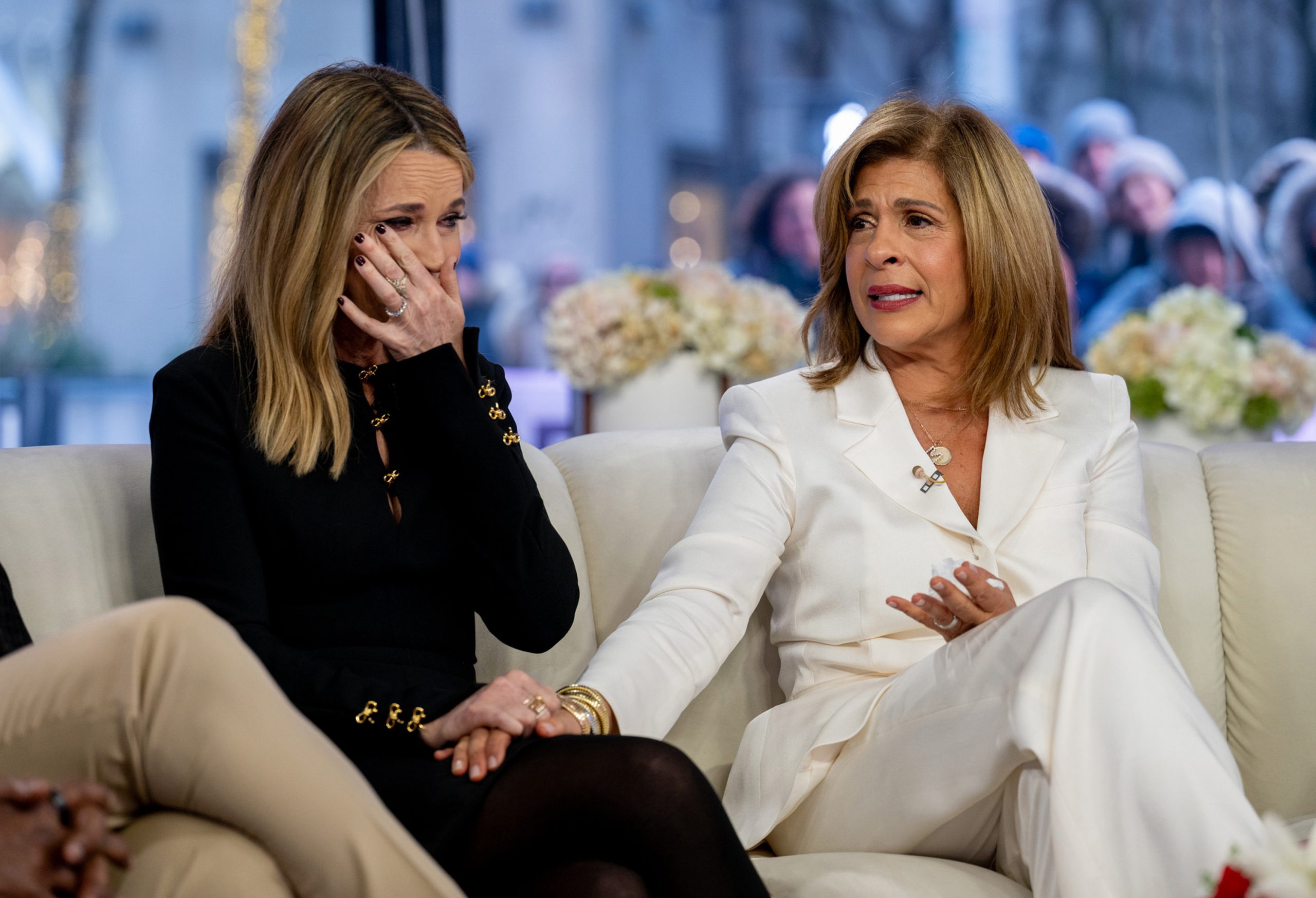 Savannah Guthrie and Hoda Kotb on