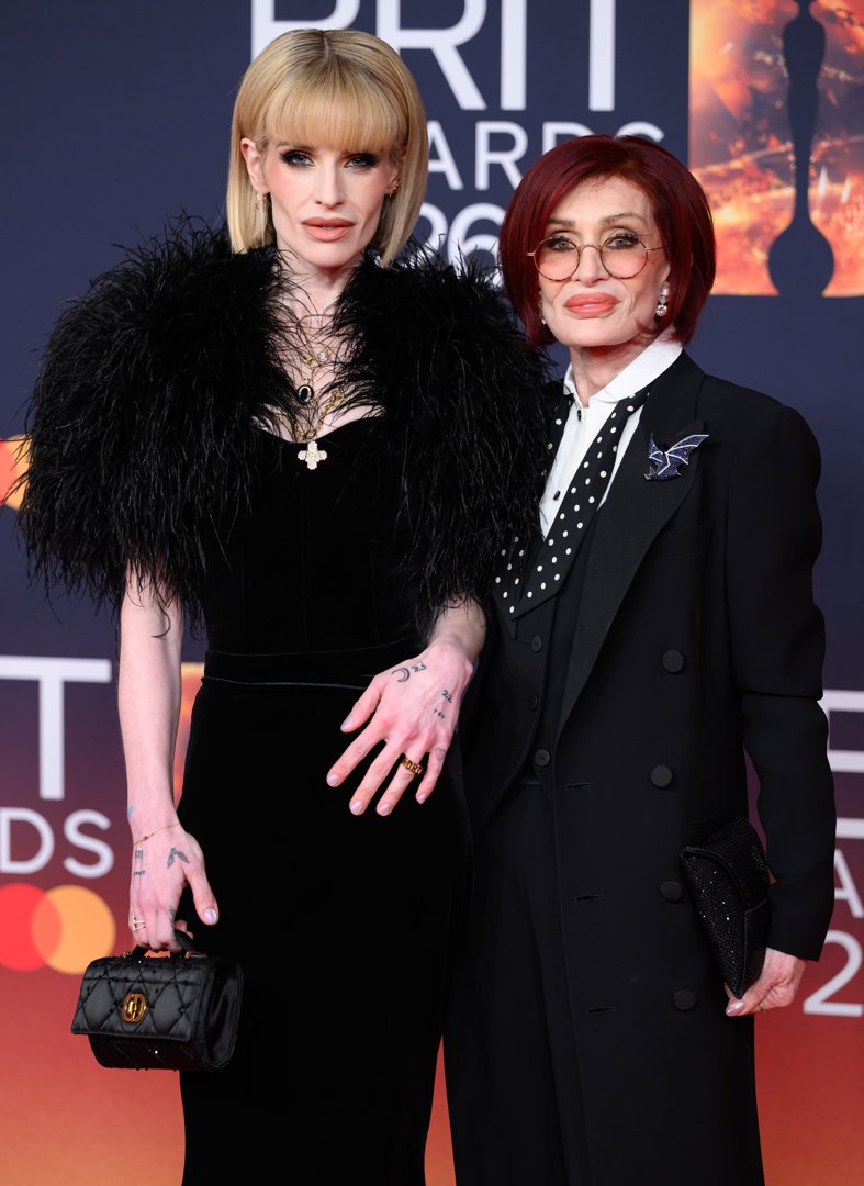 Kelly and Sharon Osbourne attend The BRIT Awards 2026 at Co-op Live on 28 February 2026 in Manchester, England. | Source: Getty Images