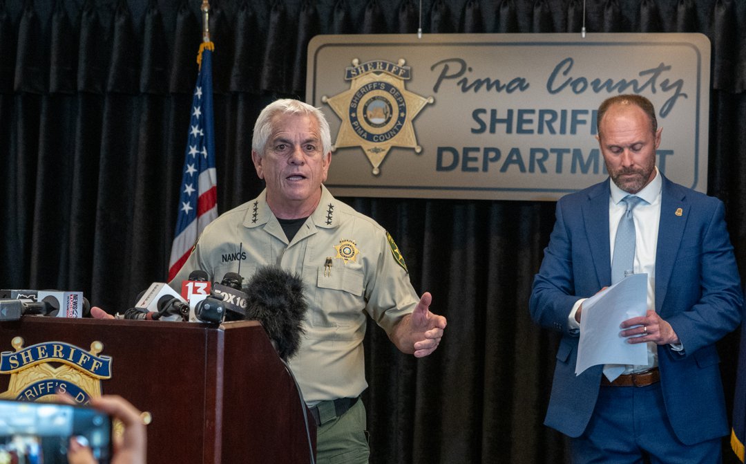 Pima County Sheriff, Chris Nanos | Source: Getty Images