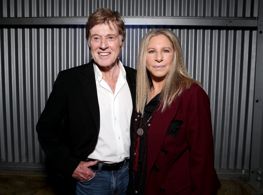 Robert Redford and Barbra Streisand at an event in Los Angeles, California on December 9, 2015. | Source: Getty Images