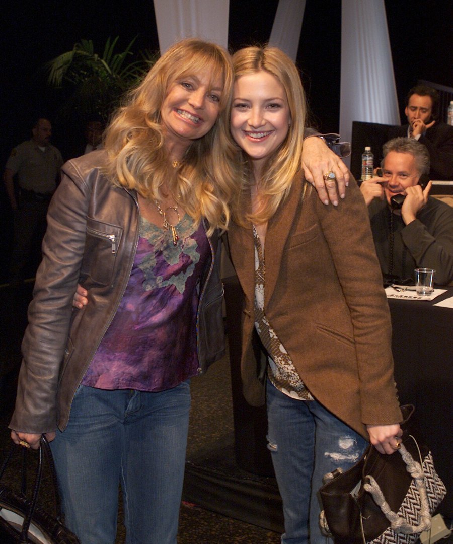 Goldie Hawn and Kate Hudson during the 