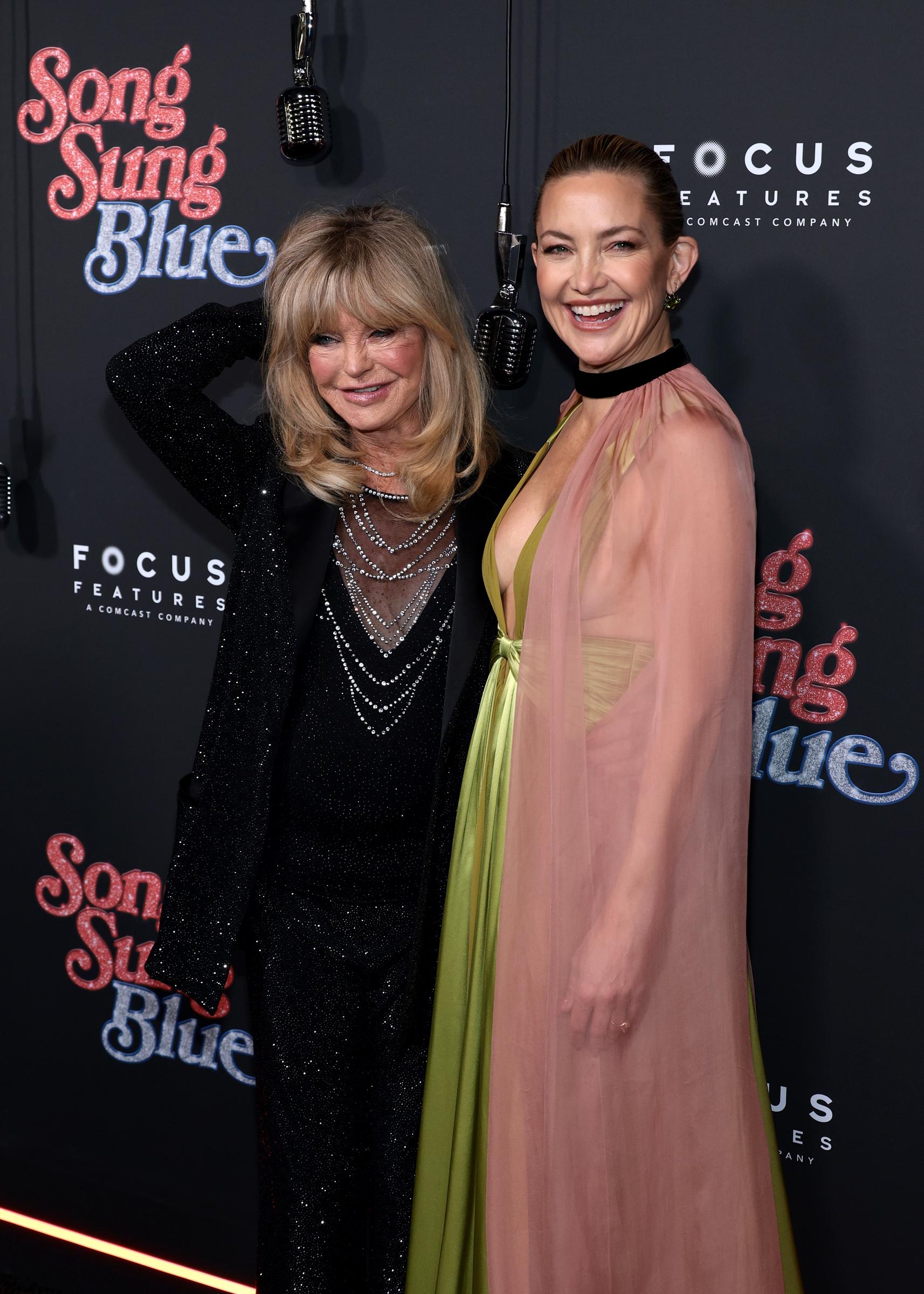 Goldie Hawn and Kate Hudson attend the 